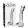 Icicles No. 61 - Elegant Glass Dildo with Textured Bulbs (Clear)