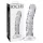 Icicles No. 62 - Transparent Glass Dildo