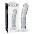 Icicles No. 62 - Transparent Glass Dildo