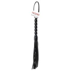 Fetish Fantasy - Beaded Whip (Black)