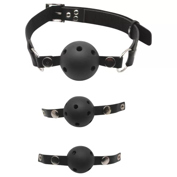 Fetish Fantasy - Black Mouth Gag Set