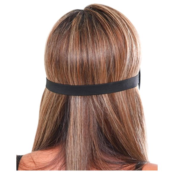 Fetish Deluxe Fantasy - Wide, Soft Eye Mask (Black)