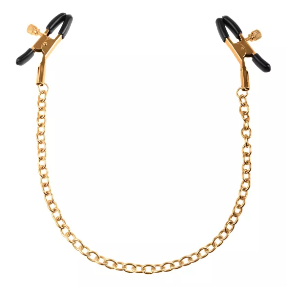 Pipedream Fetish Fantasy Gold - Gold Nipple Clamps