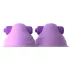 Fantasy For Her vibrating nipple suckers pair - purple