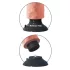 King Cock 9 - Flexible Suction Cup Vibrator (10.2") - Natural