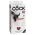 King Cock 7" Strap-On Dildo with Harness (Black)