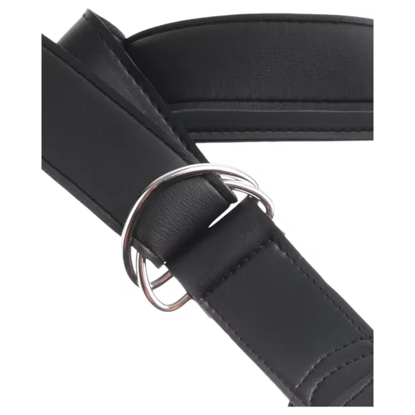 King Cock 7" Strap-On Dildo with Harness (Black)