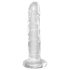 King Cock Clear 6 - Suction Cup Dildo (6 inches)