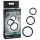 Fantasy C-Ringz - Trio Penis Ring (Black)