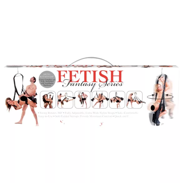Fetish Fantasy - 360° Spinning Sex Swing (Black)