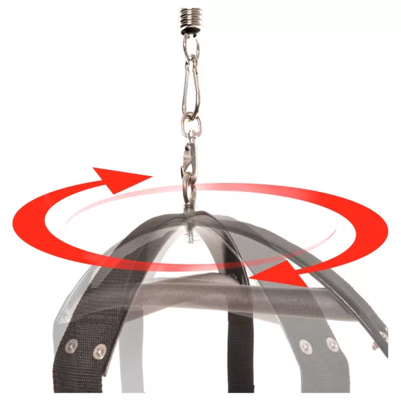 Fetish Fantasy - 360° Spinning Sex Swing (Black)