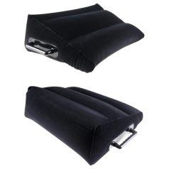 Fetish Fantasy - Inflatable Sex Cushion with Handles (Black)