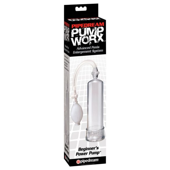 Pump Worx Beginner's - Penis Pump (Clear)