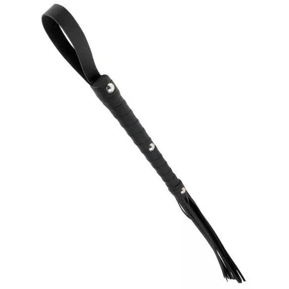 Fetish Fantasy Deluxe Cat-O-Nine Whip (65cm) - Black