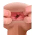 PDX Reach Around - 2‑in‑1 masturbator and penis sleeve (flesh‑coloured)