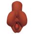 PDX Pick Your Pleasure - 2-in-1 Realistic Masturbator (Brown)
