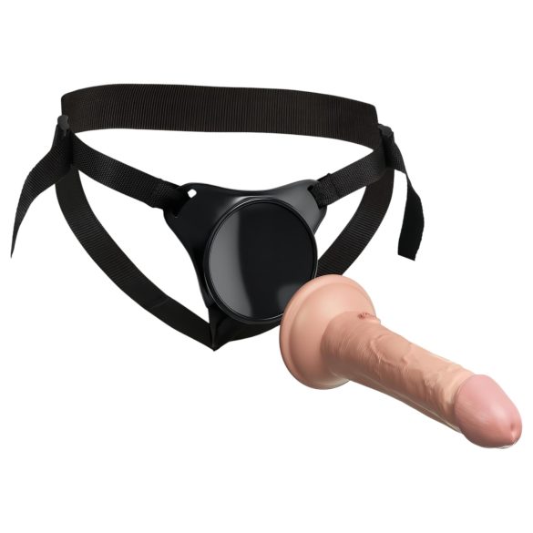 King Cock Elite Beginner's Strap-On Harness (Black)