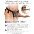 King Cock Elite Comfy Body Dock Strap-On (Brown)