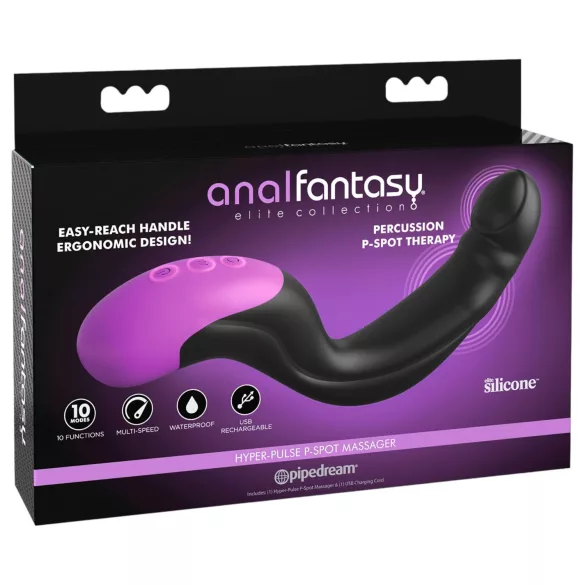 Anal Fantasy - Pulsating Prostate Vibrator (Black)