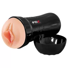   PDX - Wet Pussies Super Luscious Lips - lifelike vagina masturbator (flesh-coloured)