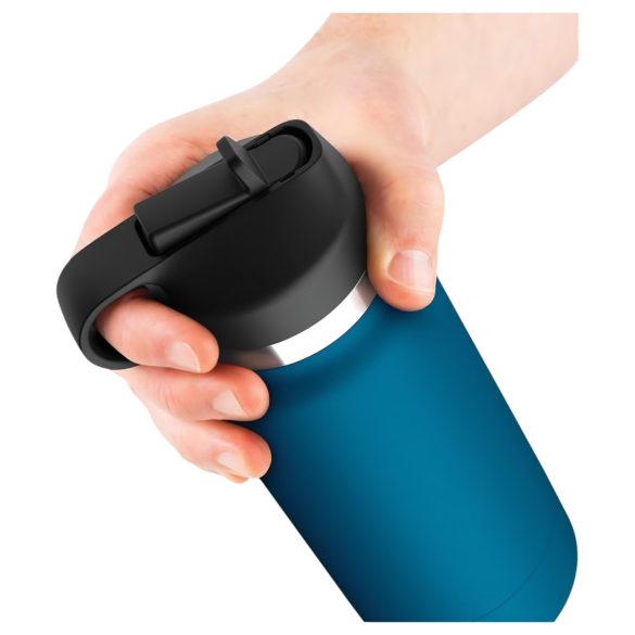 Private Pleaser Flask - Sensual Cup (Blue-Natural)