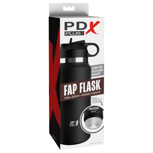 Fap Thrill Seeker - Discreet Flask Masturbator (Black)