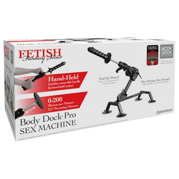 Fetish Body Dock Pro - Intimate Machine (Black)