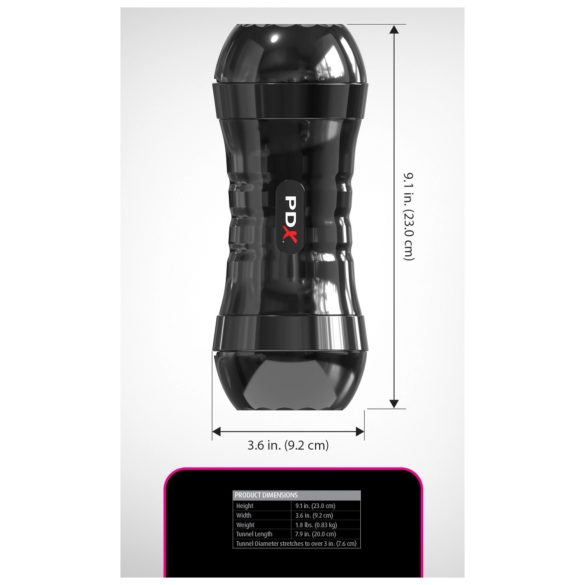 PDX Extreme Wet Realistic Pussy Masturbator - XXL (Natural)