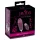 Javida - wearable radio-controlled rotating beaded love egg (purple)