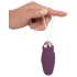 Javida - wearable radio-controlled rotating beaded love egg (purple)