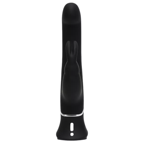 Happyrabbit Rechargeable G-spot - Black Thrusting Rabbit Vibrator