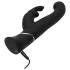 Happyrabbit Rechargeable G-spot - Black Thrusting Rabbit Vibrator