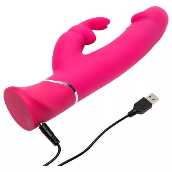 Happyrabbit Dual Density - Waterproof Rabbit Vibrator (Pink)