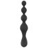 Black Velvet - Beaded Anal Vibrator (Black)
