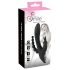 SMILE Triple - Rechargeable, Waterproof 3-Pronged Vibrator (Black)