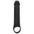 Rebel - Wireless Vibrating Penis Sleeve with Radio Function (Black)