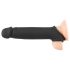 Rebel - Wireless Vibrating Penis Sleeve with Radio Function (Black)
