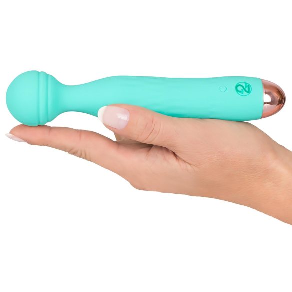 Cuties Mini Wand - Rechargeable, Waterproof Massager Vibrator (Green)