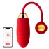 Svakom Ella Neo - App-controlled vibrating love egg (red)