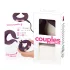 Couples Choice - Rechargeable Dual-Motor Vibrating Ring (Purple)