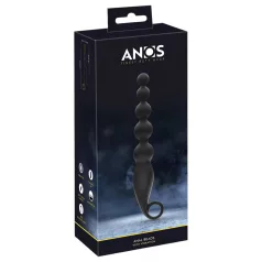 ANOS Sensations - Beaded Anal Vibrator (Black)