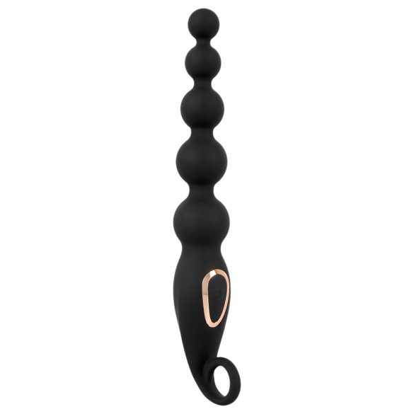 ANOS Sensations - Beaded Anal Vibrator (Black)