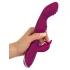 SMILE - Flexible G-Spot & Clitoral Vibrator with Dual Arms (Purple)