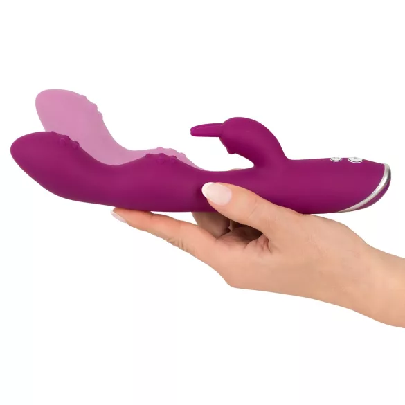SMILE - Flexible G-Spot & Clitoral Vibrator with Dual Arms (Purple)
