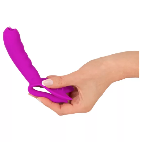 Javida - G-Spot & Clitoral Vibrator (Purple)