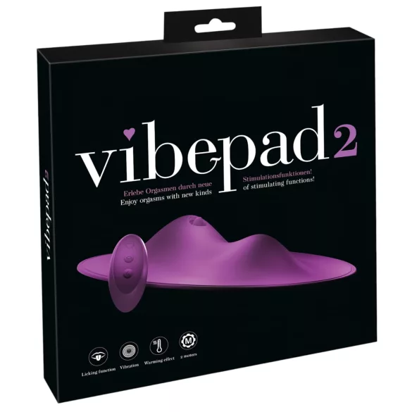 VibePad 2 - Lollipop Cushion Vibrator (Purple)