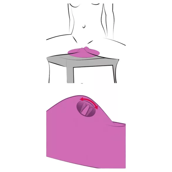 VibePad 2 - Lollipop Cushion Vibrator (Purple)