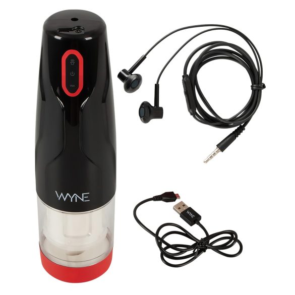 WYNE 05 - Rechargeable Rotating Massager (Black & White)