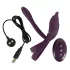 Couples Choice - Rechargeable Radio-Controlled Penis Ring (Purple)