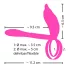 Couples Choice - Rechargeable Radio-Controlled Penis Ring (Purple)